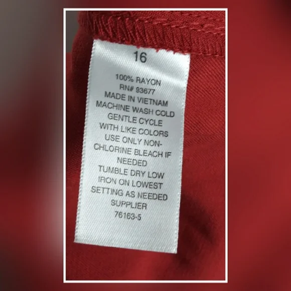 A.n.a chambray paper bag booty shorts size 16 - Picture 5 of 5